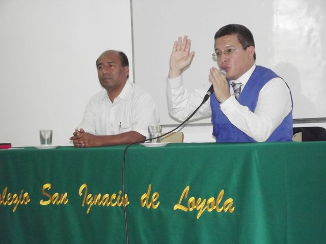 Taller dirigido por el representante del Defensor del Pueblo en Piura