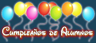 Cumpleaños de alumnos