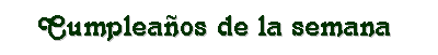 Cumpleaños